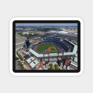 Phillies Citizens Bank Park Aerial Magnet