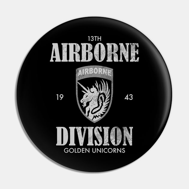 13th Airborne Division (distressed) Pin by TCP
