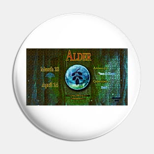 Zo-Disc Alder with background v1 Pin