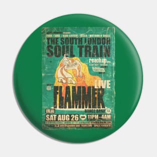 POSTER TOUR - SOUL TRAIN THE SOUTH LONDON 173 Pin