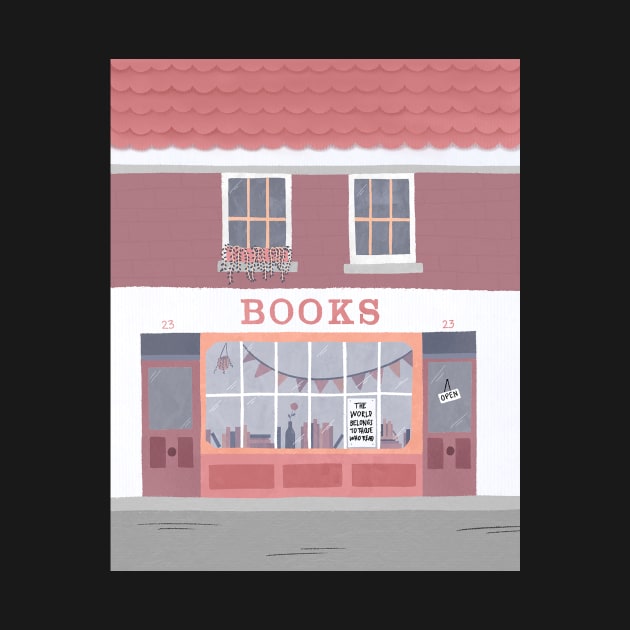 Book Store Poster by KlioStudio