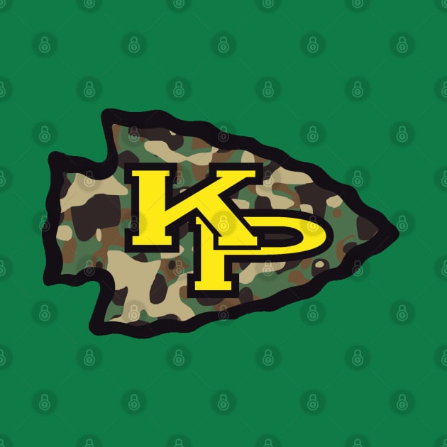 KP Chiefs camouflage logo by ArmChairQBGraphics