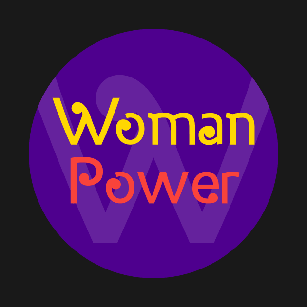 WOMAN POWER CIRCLE by Utopic Slaps