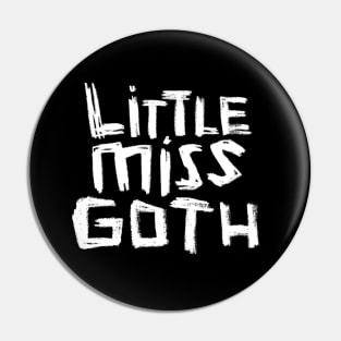 Hand Type: Little Miss Goth Pin