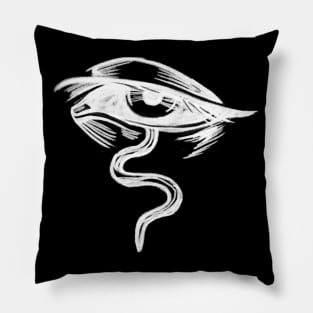 Varians Eye White Pillow