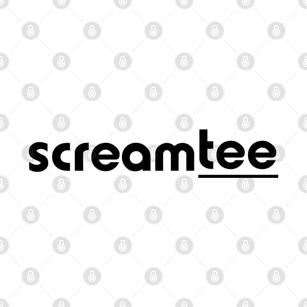 ScreamTee logo by amigaboy