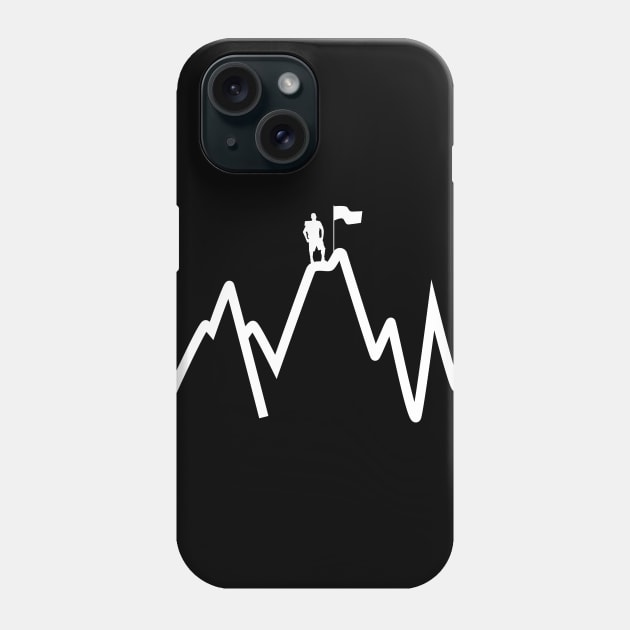 Tshirt Mountaineering Hiking Phone Case by avshirtnation