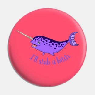 Narwhal Pin