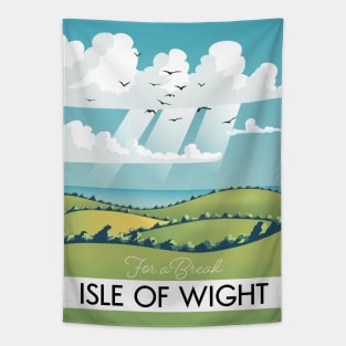 isle of wight travel poster. Tapestry