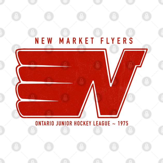 Vintage Canadian Newmarket Flyers Hockey by LocalZonly