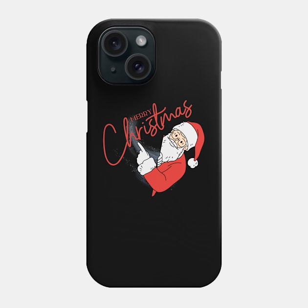 A Christmas Symphony in Stitches Phone Case by stylishkhan