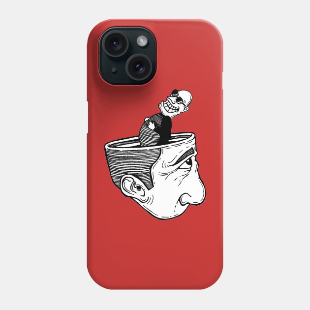 Evil Mastermind Phone Case by The Ordinary Artist