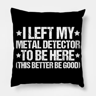 Detectorist Metal Detecting Metal Detector Pillow