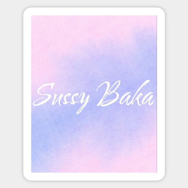 Sussy baka Stickers, Unique Designs