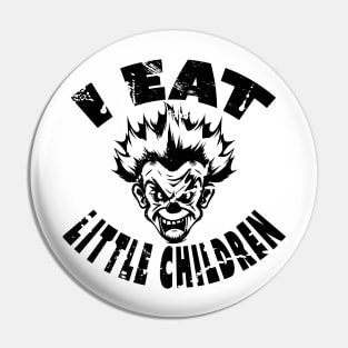 Scary and Funny Clown Pin