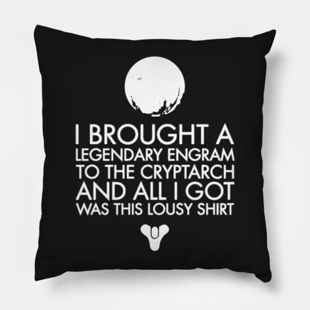 Lousy Shirt Pillow by InsomniackDesigns