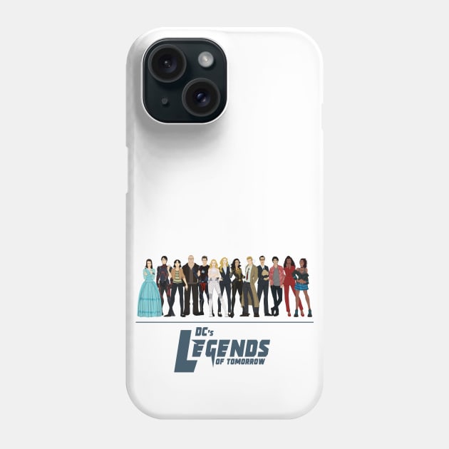 Legends Of Tomorrow Animated Versions Phone Case by RotemChan