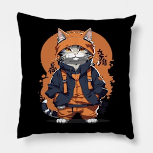 Uzumaki cat Pillow