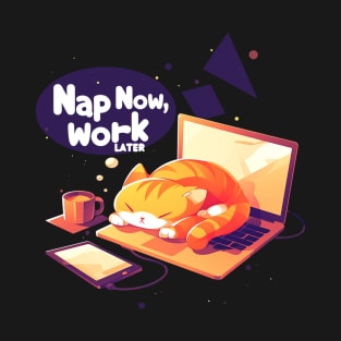 Catnap on the Job T-Shirt