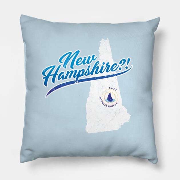 New Hampshire?! Pillow by dustbrain