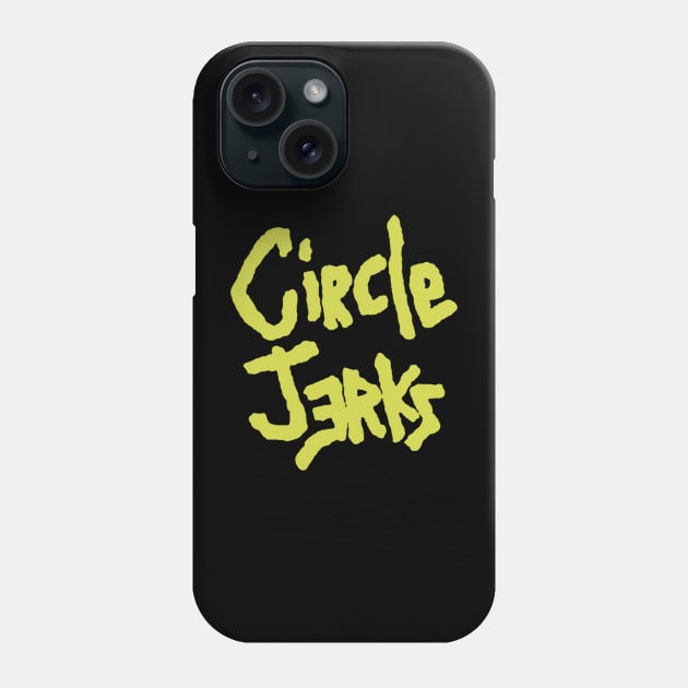 Circle Jerks Phone Case by Skull rock