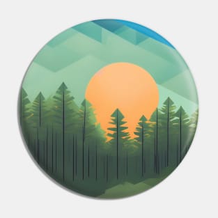 Minimalist landscape Pin