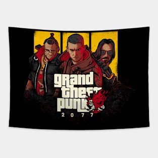 Grand Theft Punk Tapestry