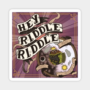 Hey Riddle Riddle logo Magnet