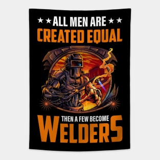 Welder Men Funny Saying Tapestry