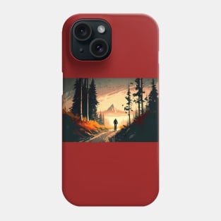 Fall Mountain Biking Phone Case