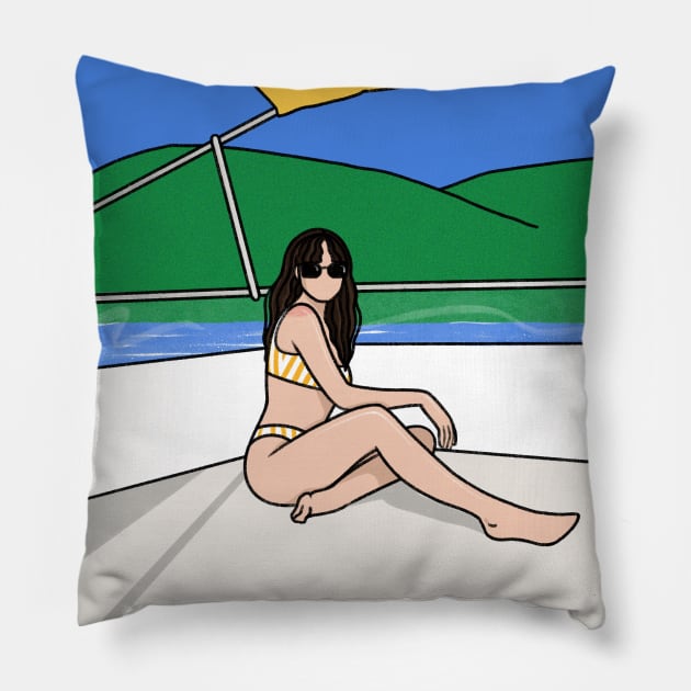 Me, myself and I Pillow by hazal kirikci