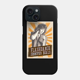 Vintage Aesthetic Jennifer Beals // flashdance Phone Case