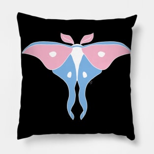 Trans luna moth Pillow