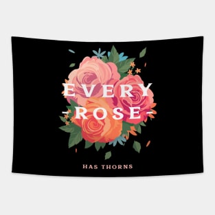 Every rose has thorns Tapestry