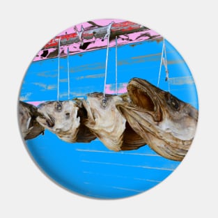 Fish heads Pin