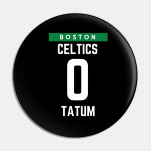 Jayson Tatum  0 Boston Celtics Pin