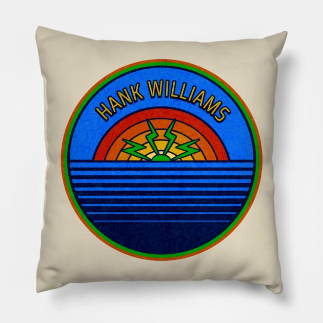 Hank Williams Pillow by servizzi_art