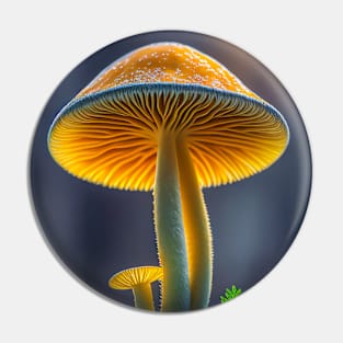 Mushroom Forest Calm Tranquil Nature Peaceful Season Outdoors Pin