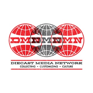 Diecast Media Network Trio Logo (Light) T-Shirt
