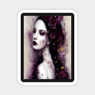 Bella Rosa Gothic Model Magnet