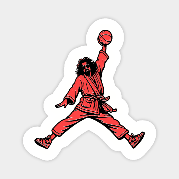 Air Dude Lebowski Magnet by GIANTSTEPDESIGN