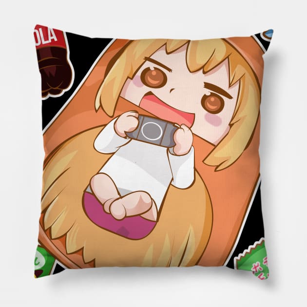 Umaru Gamer Anime Pillow by JDaneStore