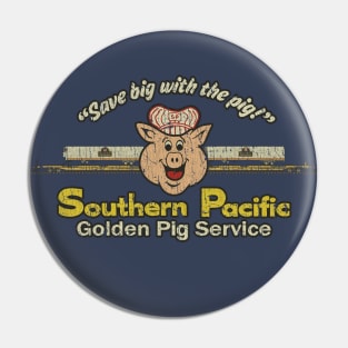 Southern Pacific Golden Pig Service 1980 Pin