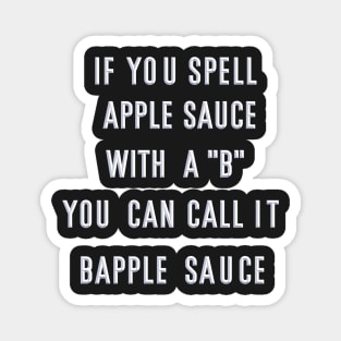 Bapple Sauce Magnet