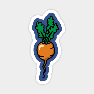 Crooked things carrot merch Magnet