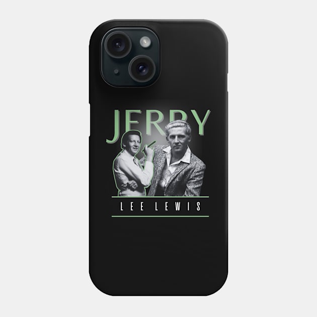 Jerry lee lewis +++ retro Phone Case by TelorDadar