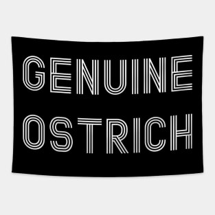 Genuine Ostrich Tapestry