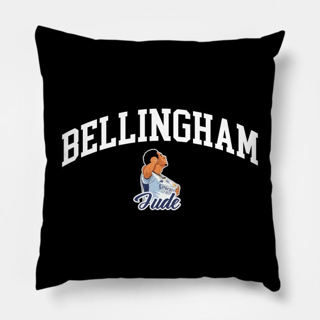 Jude Bellingham Pillow by hvfdzdecay