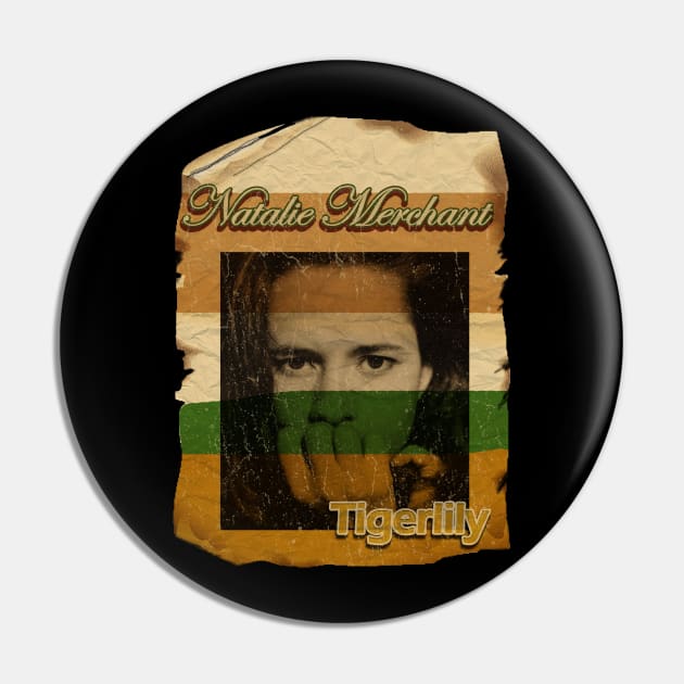 Natalie Merchant : Tigerlily albume/design vintag art Pin by framehead