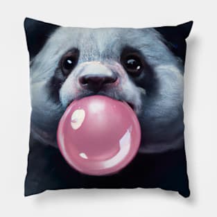 Bubblegum Panda Pillow